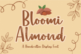 Bloomi Almond Font Family