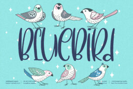 BlueBird Font Family