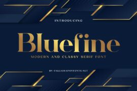 Bluefine Demo Font Family
