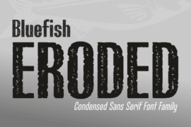 Bluefish Font Family