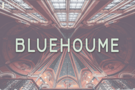 Bluehoume Font