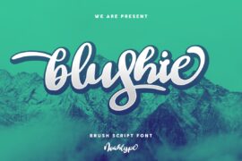Blushie Demo Font