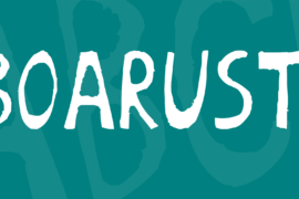 BoArust Font