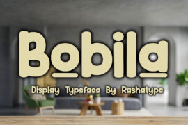 Bobila Font