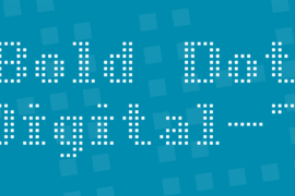 Bold Dot Digital-7 Font