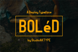 BOLéD Font