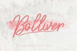 Bolliver Demo Font