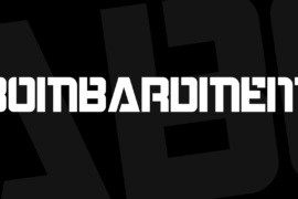 Bombardment Font Family