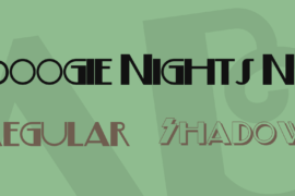 Boogie Nights NF Font Family