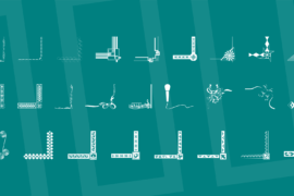 Border Corners Font