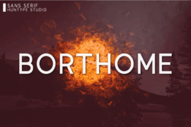 Borthome Font