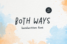 Both Ways Font
