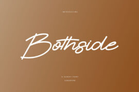Bothside Font