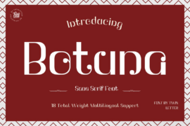 Botuna Font Family