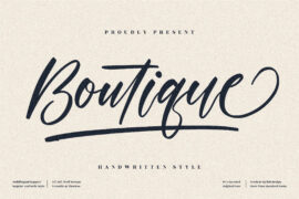 Boutique Font Family