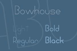 Bowhouse Font Family