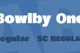 Bowlby One Font Family
