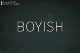 Boyish Font