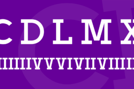 BPlatinNumerals Font