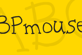 BPmouse Font