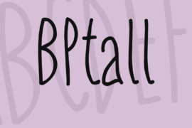 BPtall Font