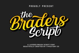 Braders Font Family