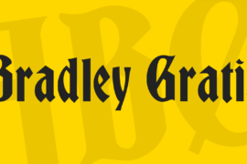 Bradley Gratis Font