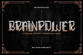 Brainpower Demo Font Family