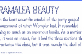 Bramalea Beauty Font