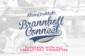 Brannboll Connect PERSONAL USE Font