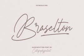 Braselton Demo Font