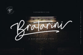 Bratarini FREE Font