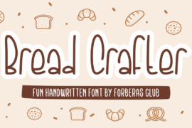 Bread Crafter Demo Font