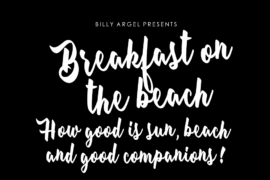 Breakfast on the beach Personal Font