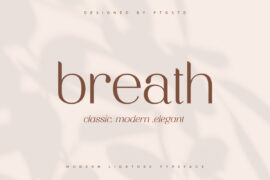 BreathDemo Font