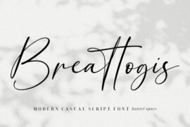 Breattogis Font
