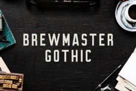 Brewmaster Gothic Round Font