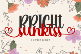 Bright Sunkiss Personal Use Onl Font
