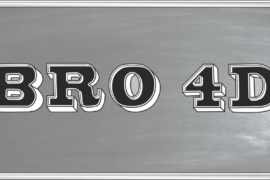 Bro 4D Demo Font