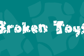 Broken Toys Font