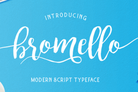 bromello Font