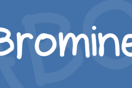 Bromine Font