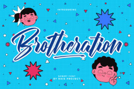 Brotheration Demo Font