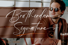 Brotherdam Signature Font Family