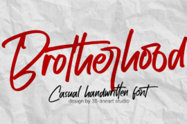 Brotherhood Font