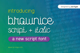 Brownice Font Family