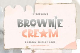 Brownie Cream Demo Font