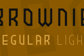 BROWNIE Font Family