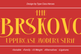 Brskovo Demo Font