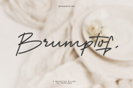 Brumptof Font